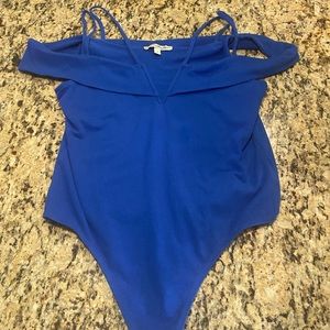 Bright Blue Express Bodysuit! Only worn twice!